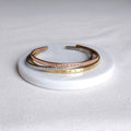 Engraved Cuff Bangle - Custom Message Gift