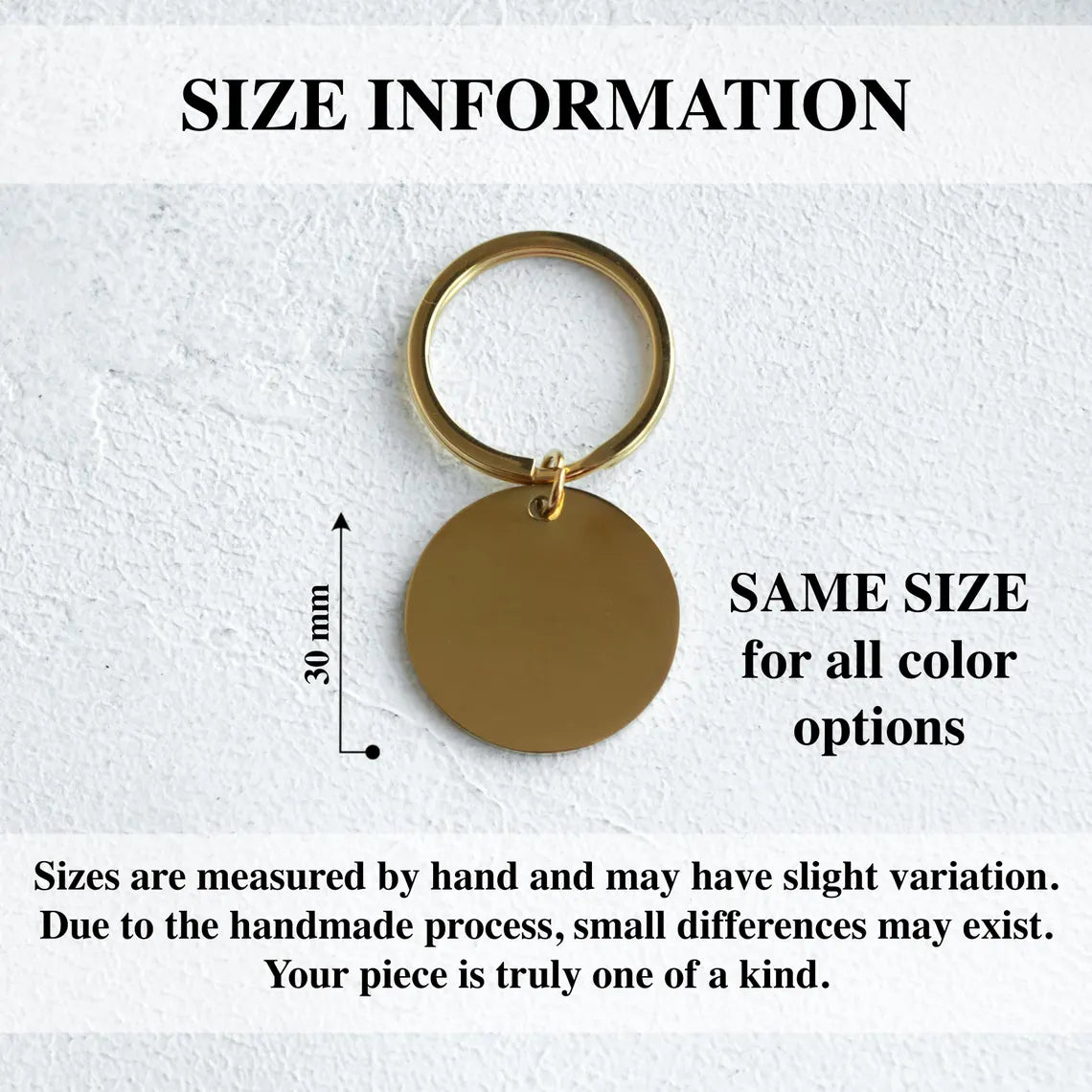 Handwriting Engraved Keychain - Personalized